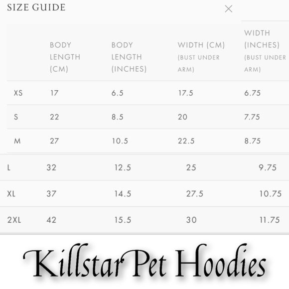 Killstar ✦ Hex Pet Hoodie ✦ L Black Jersey Cotton “I Hex Normal People” NWT - Picture 9 of 13